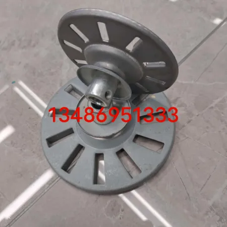 Semi-automatic washing machine pulley, universal double-drum washing machine fan impeller motor cooling wheel, iron fan impeller Semi-automatic washing machine pulley, universal double-drum washing machine fan impeller motor cooling wheel, iron fan impeller
